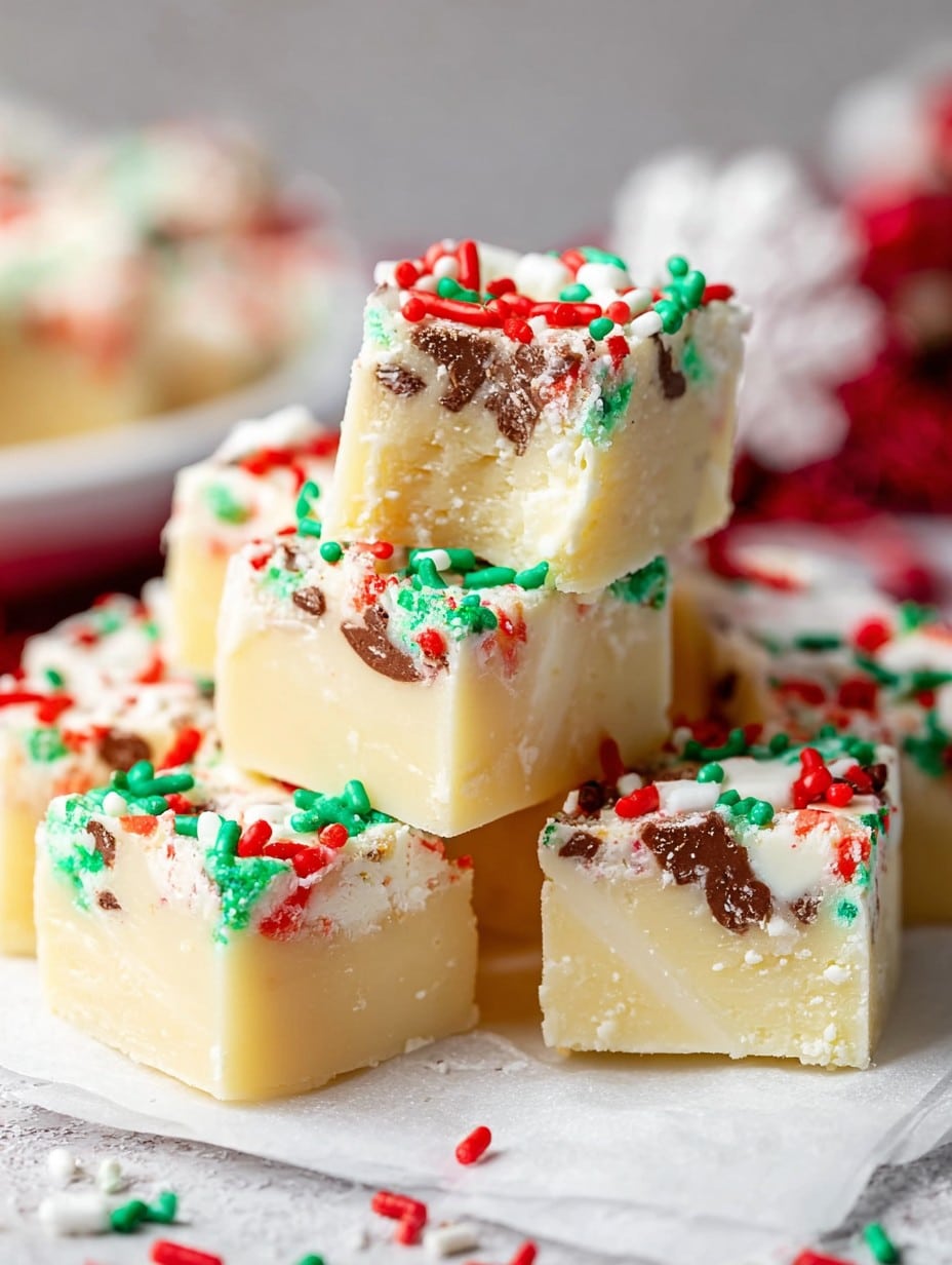 Christmas Cookie Fudge