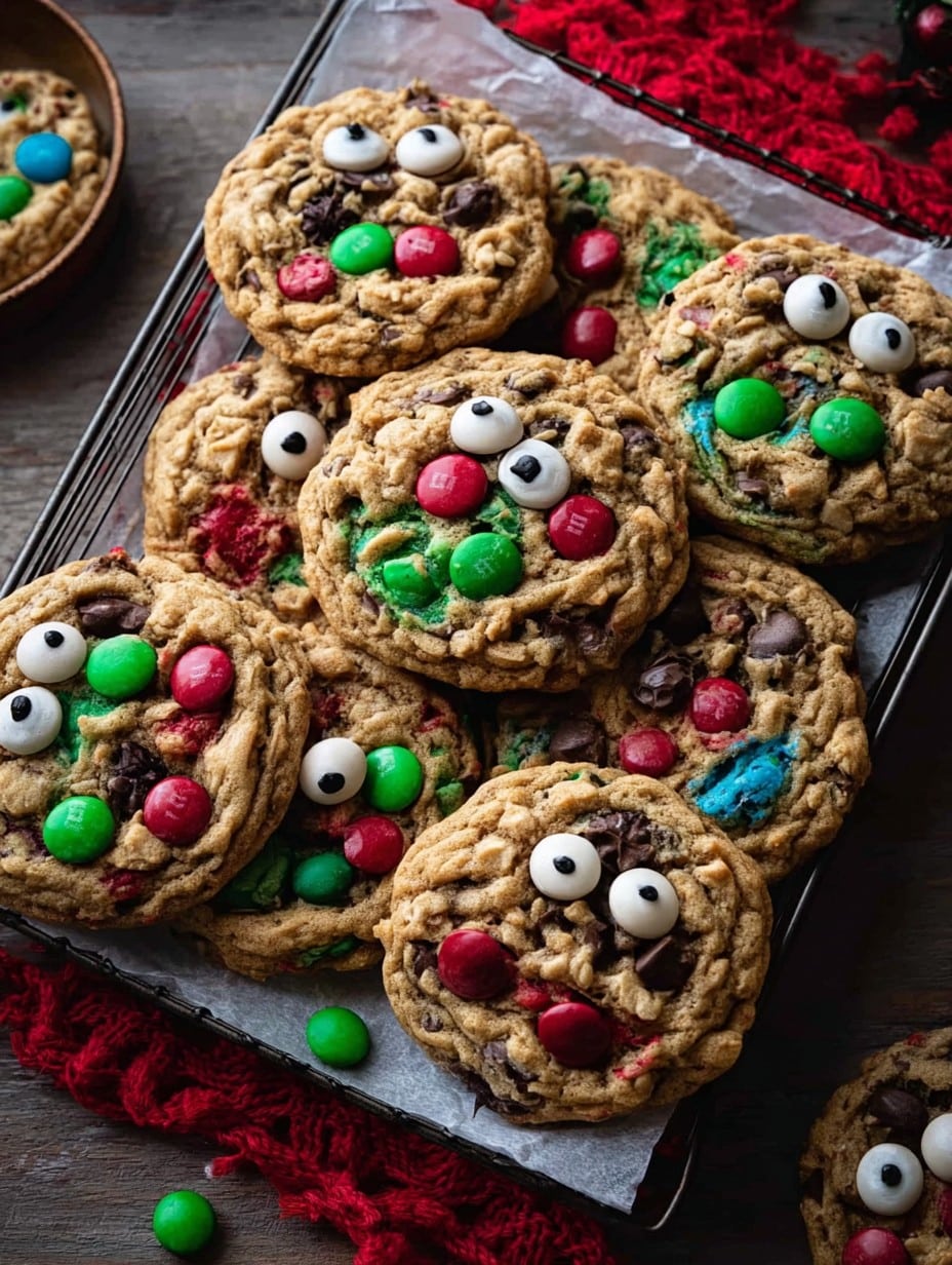 Christmas Monster Cookies
