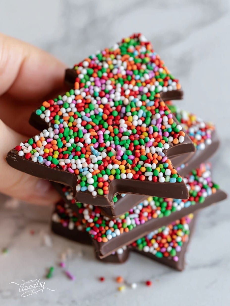 Cookie Cutter Sprinkle Chocolate Bars