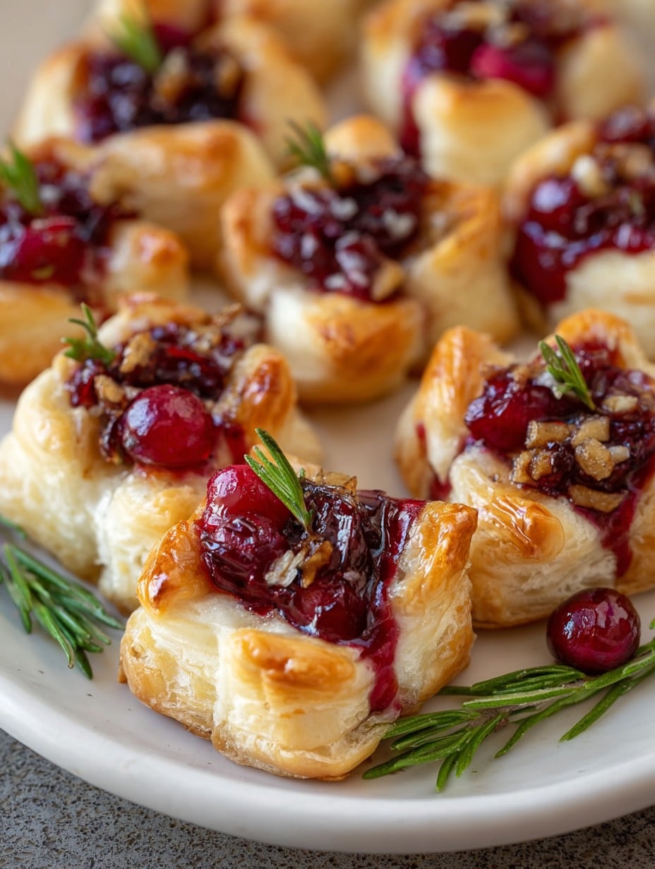 Cranberry Brie Bites