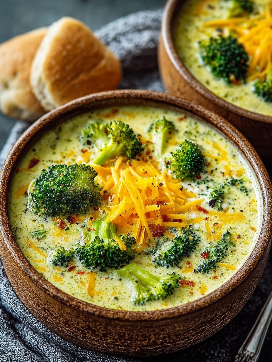 Creamy Broccoli Cheddar Soup