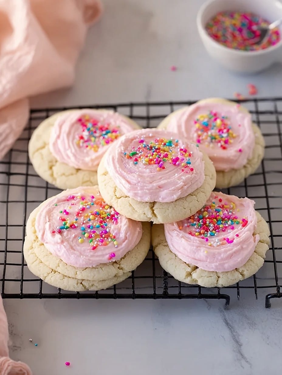 Crumbl Sugar Cookies