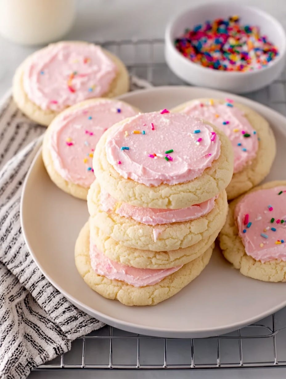 Crumbl Sugar Cookies