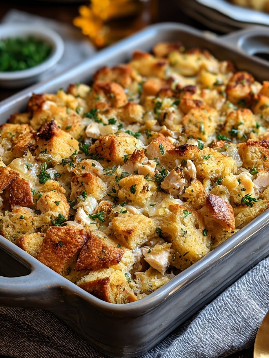 Dolly’s Chicken and Stuffing Casserole – The Comfort Classic You’ll Crave Again and Again