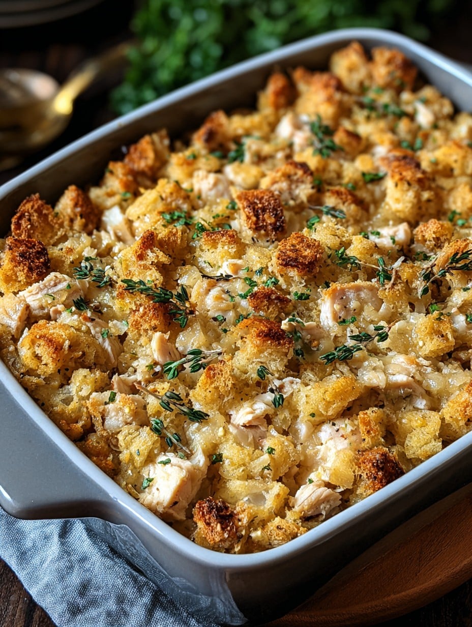 Dolly’s Chicken and Stuffing Casserole – The Comfort Classic You’ll Crave Again and Again