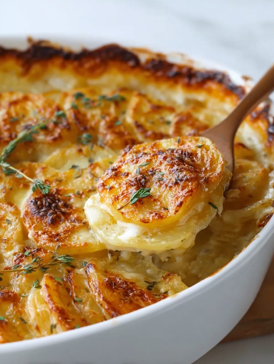 Easy Creamy Scalloped Potatoes Recipe