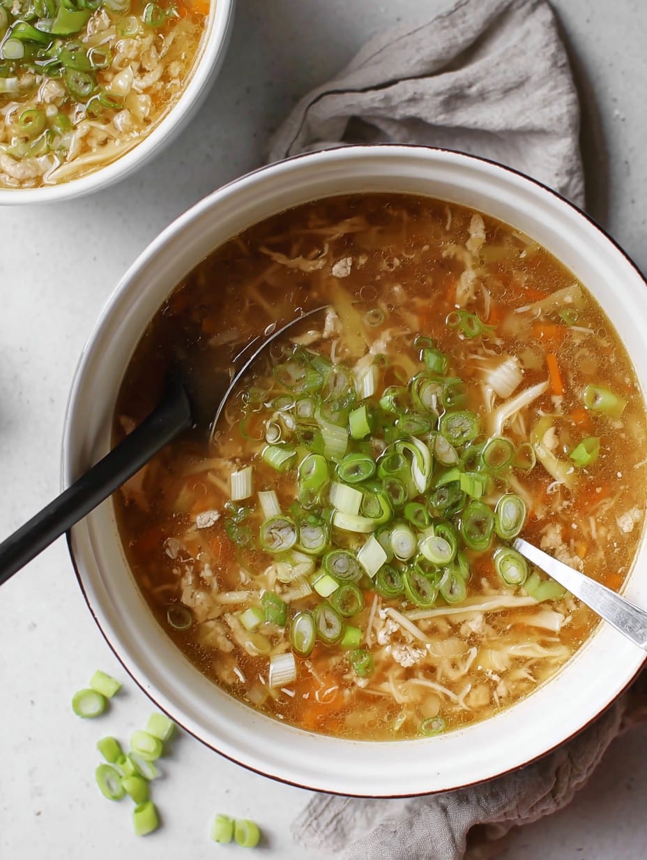 Easy Egg Roll Soup (gluten free)