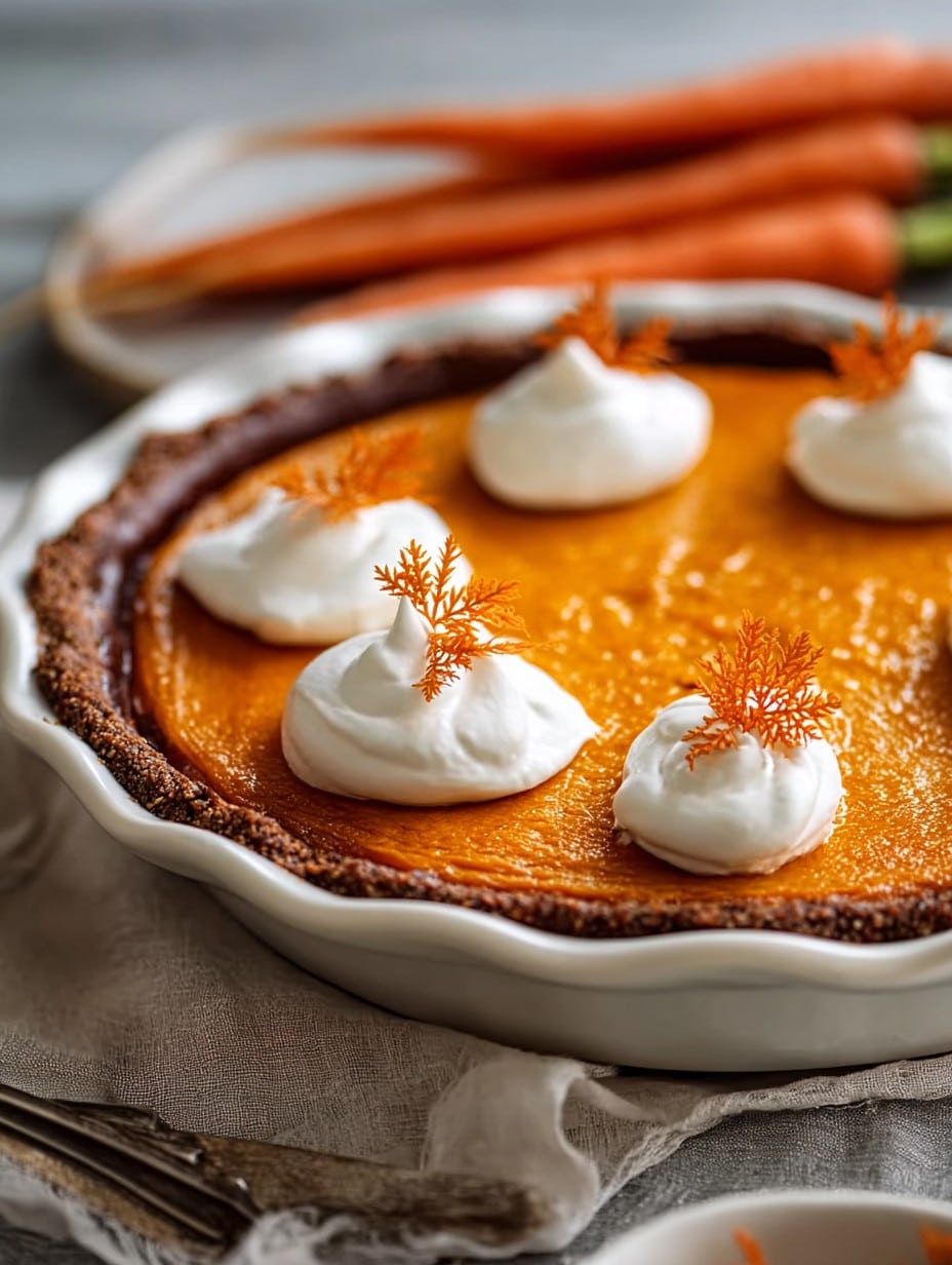 Heavenly Honey Carrot Pie Recipe