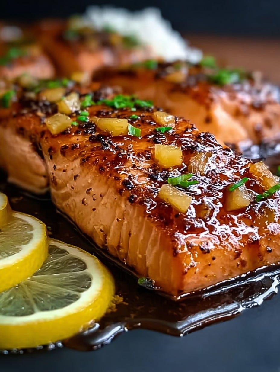 Honey Pineapple Glazed Salmon Recipe is a must-try!