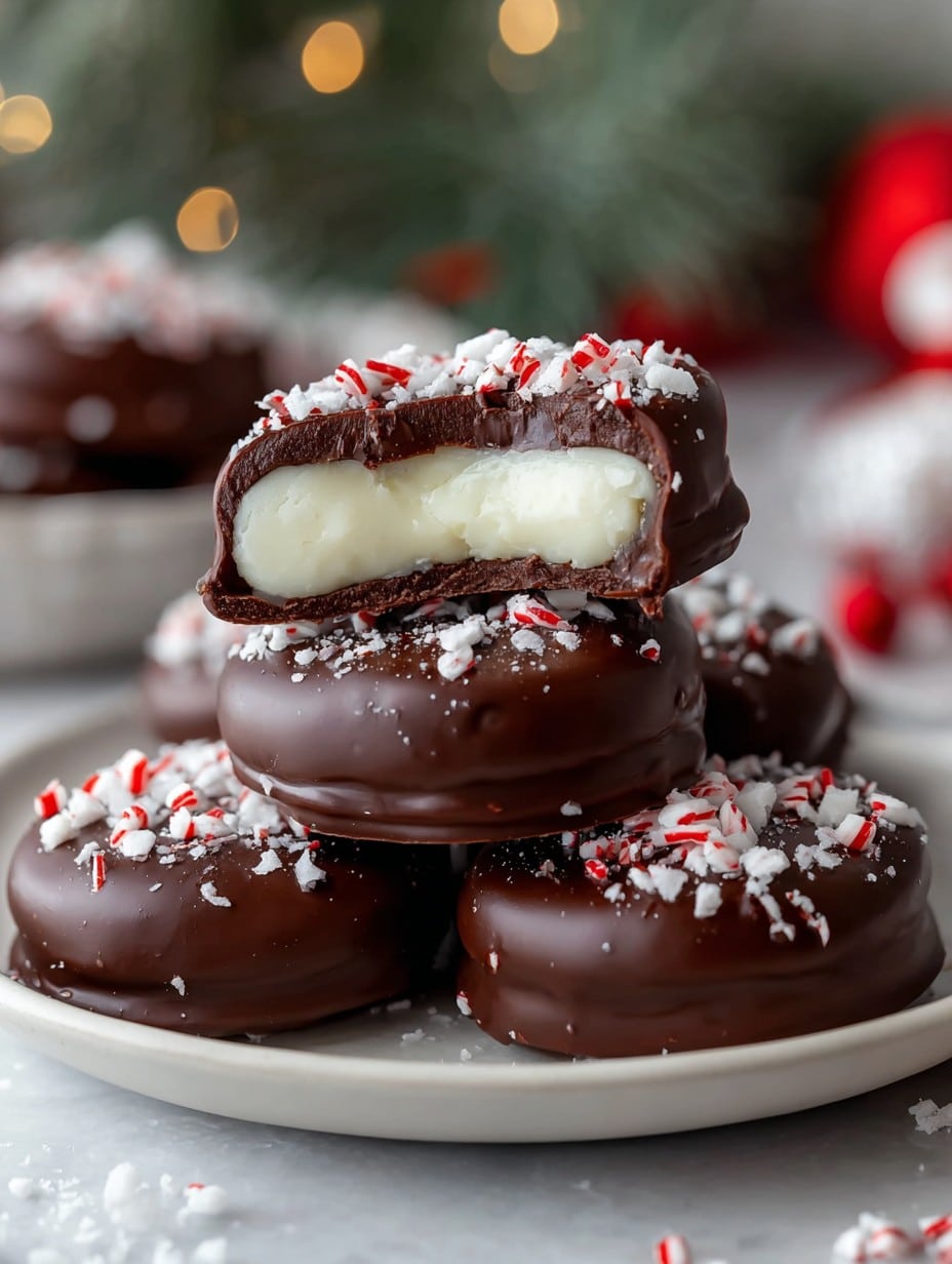 Irresistible Homemade Peppermint Patties