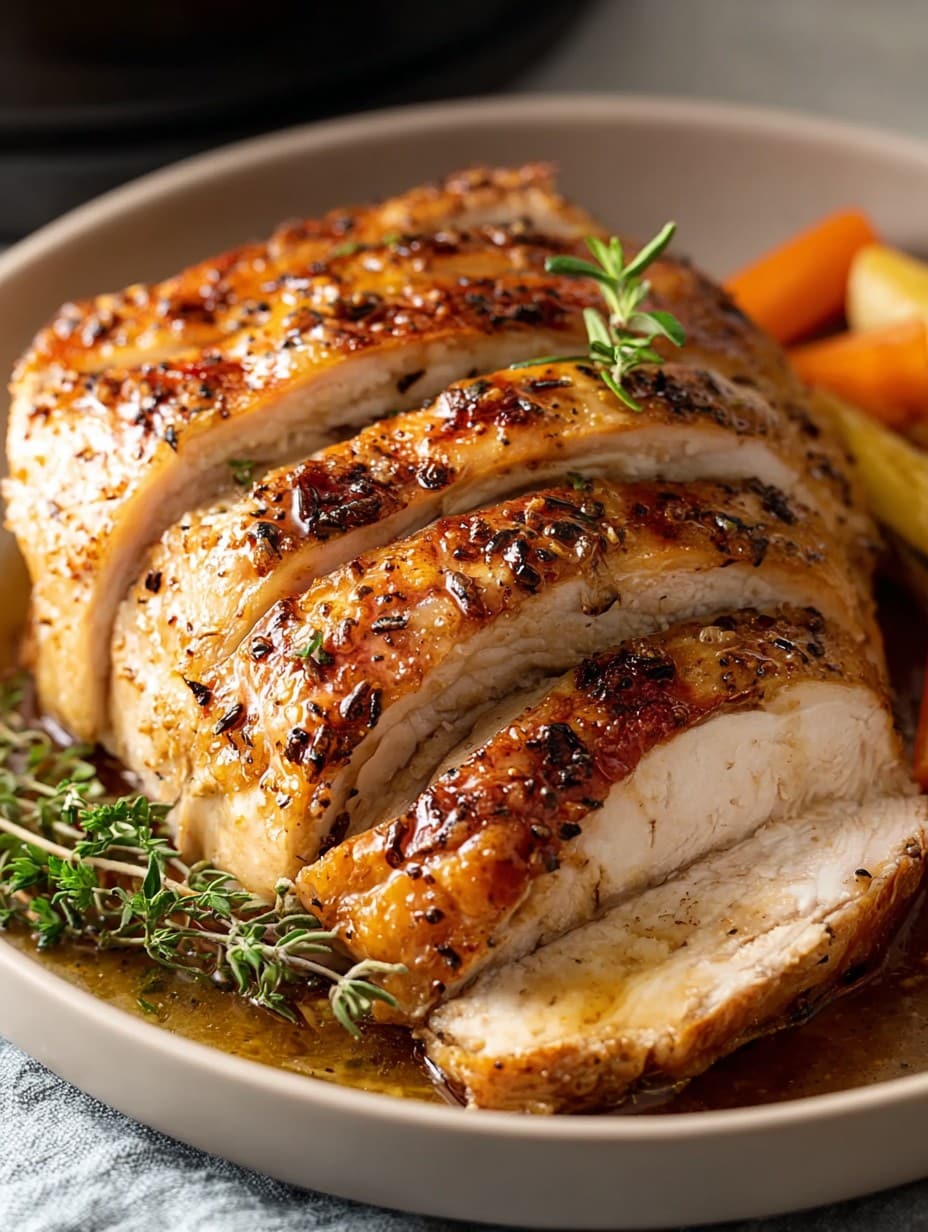 Melt-in-Your-Mouth Butterball Turkey Breast Crock Pot Roast