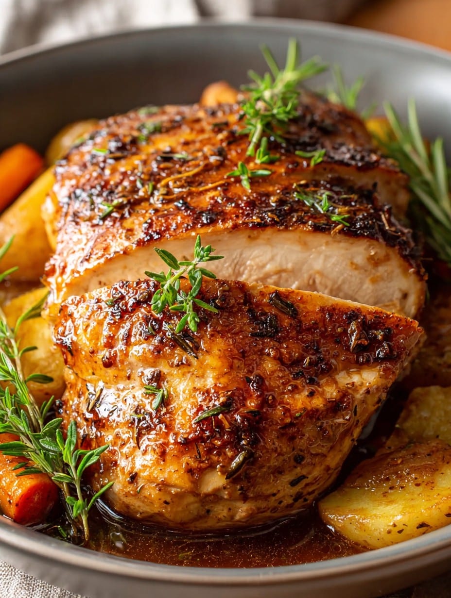 Melt-in-Your-Mouth Butterball Turkey Breast Crock Pot Roast