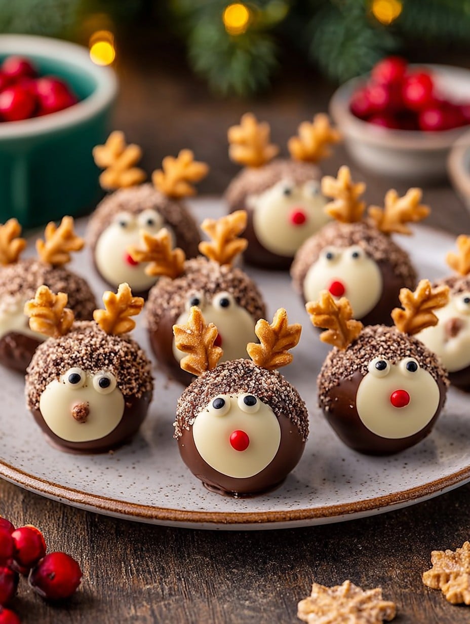 Reindeer Oreo Balls