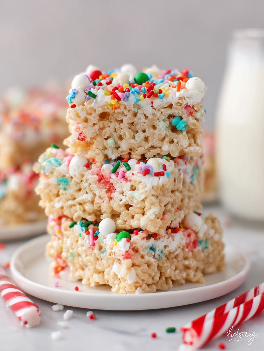 Sugar Cookie Rice Krispie Treats