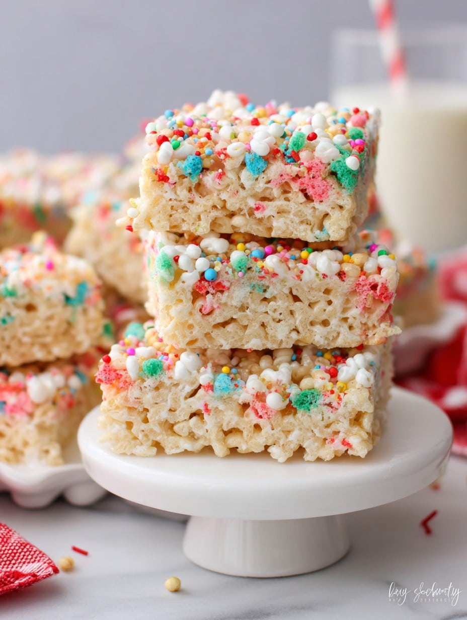 Sugar Cookie Rice Krispie Treats