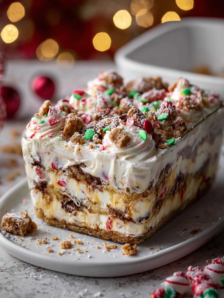 Ultimate Christmas Cookie Lasagna