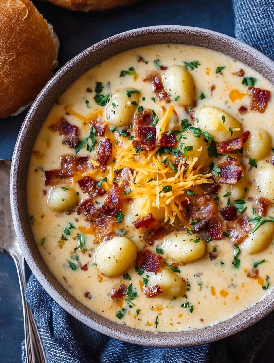 Bacon Cheddar Gnocchi Soup – The Ultimate Comfort Food