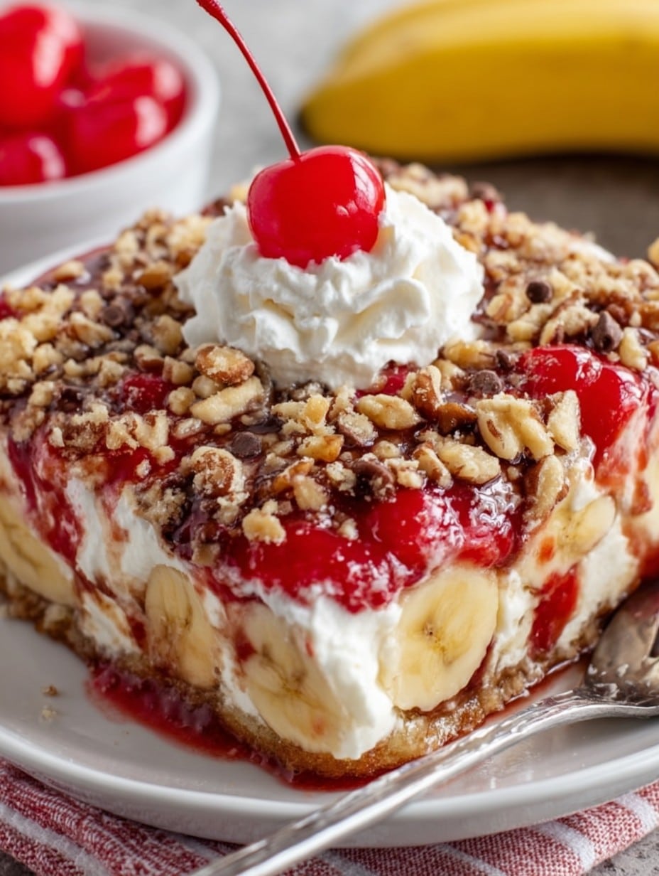 Banana Split Dump Cake Recipe