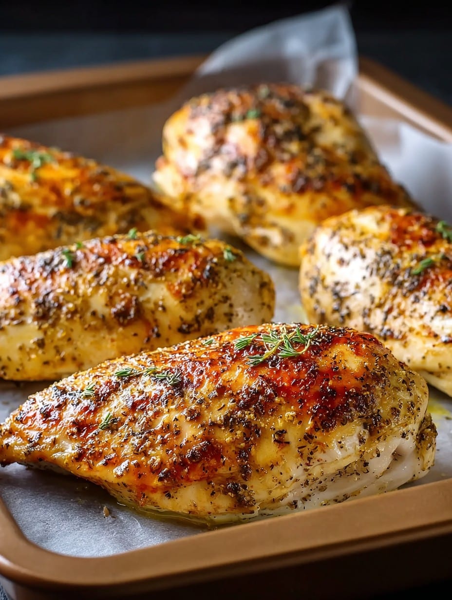 Boneless Skinless Chicken Breast in Oven