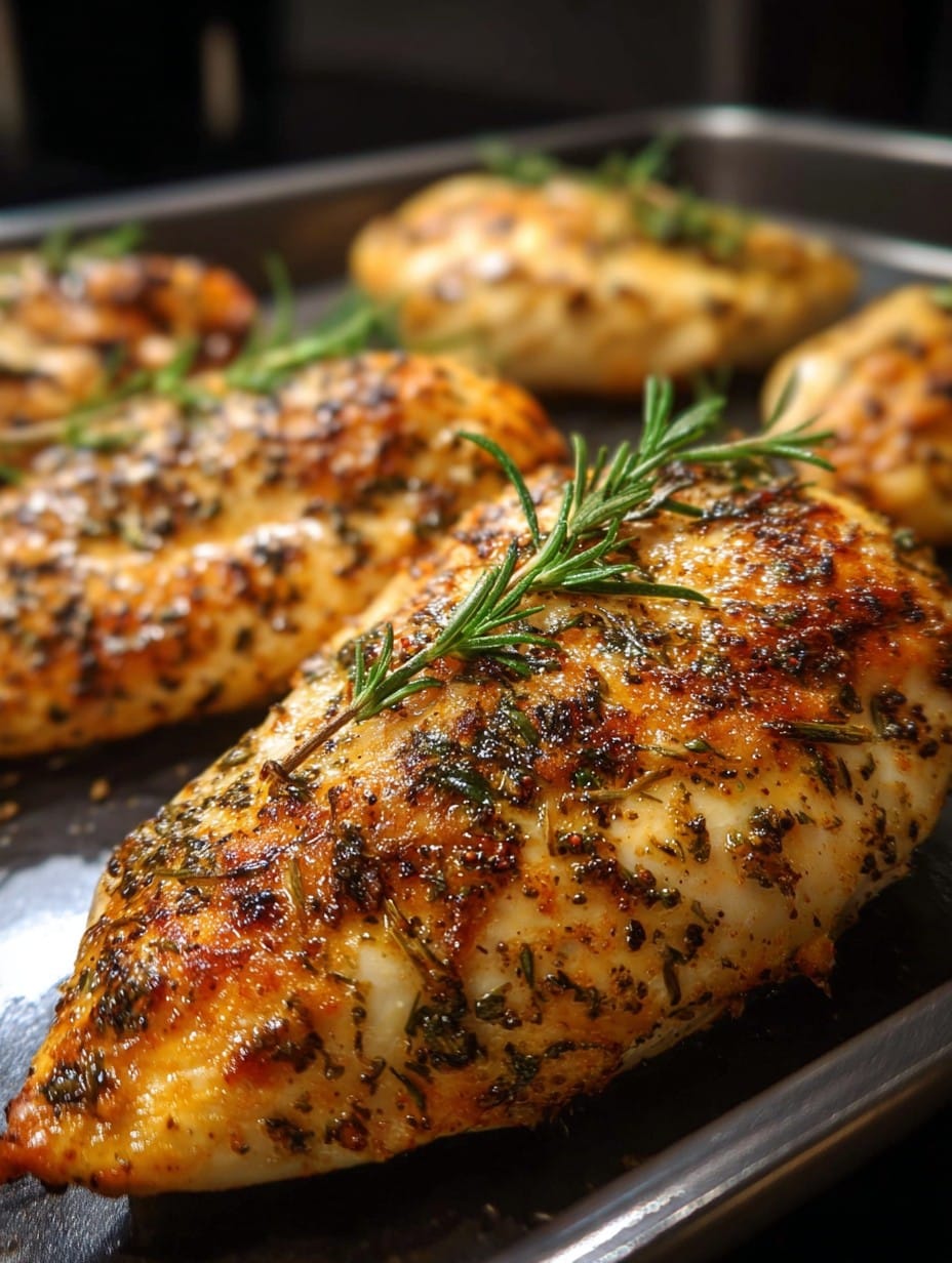 Boneless Skinless Chicken Breast in Oven