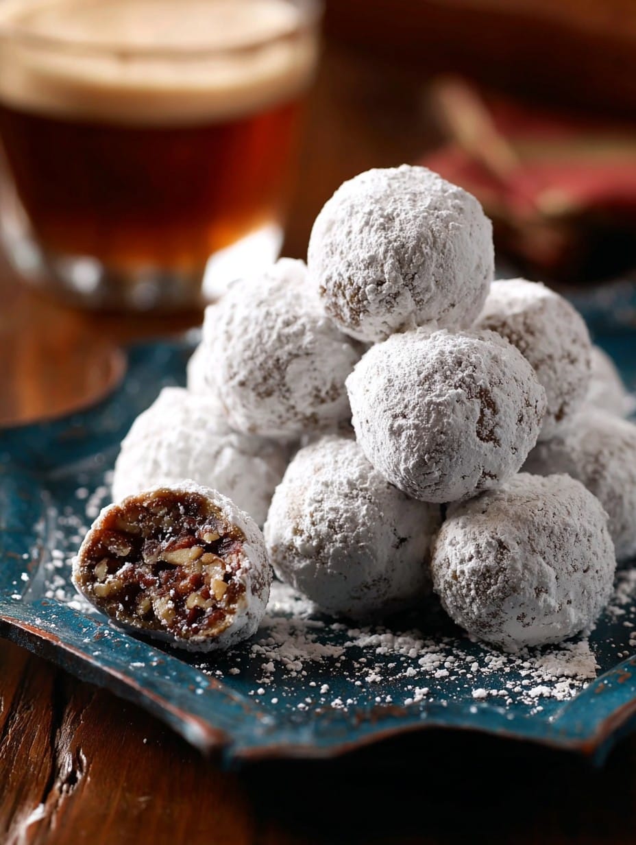 Bourbon Pecan Balls Recipe