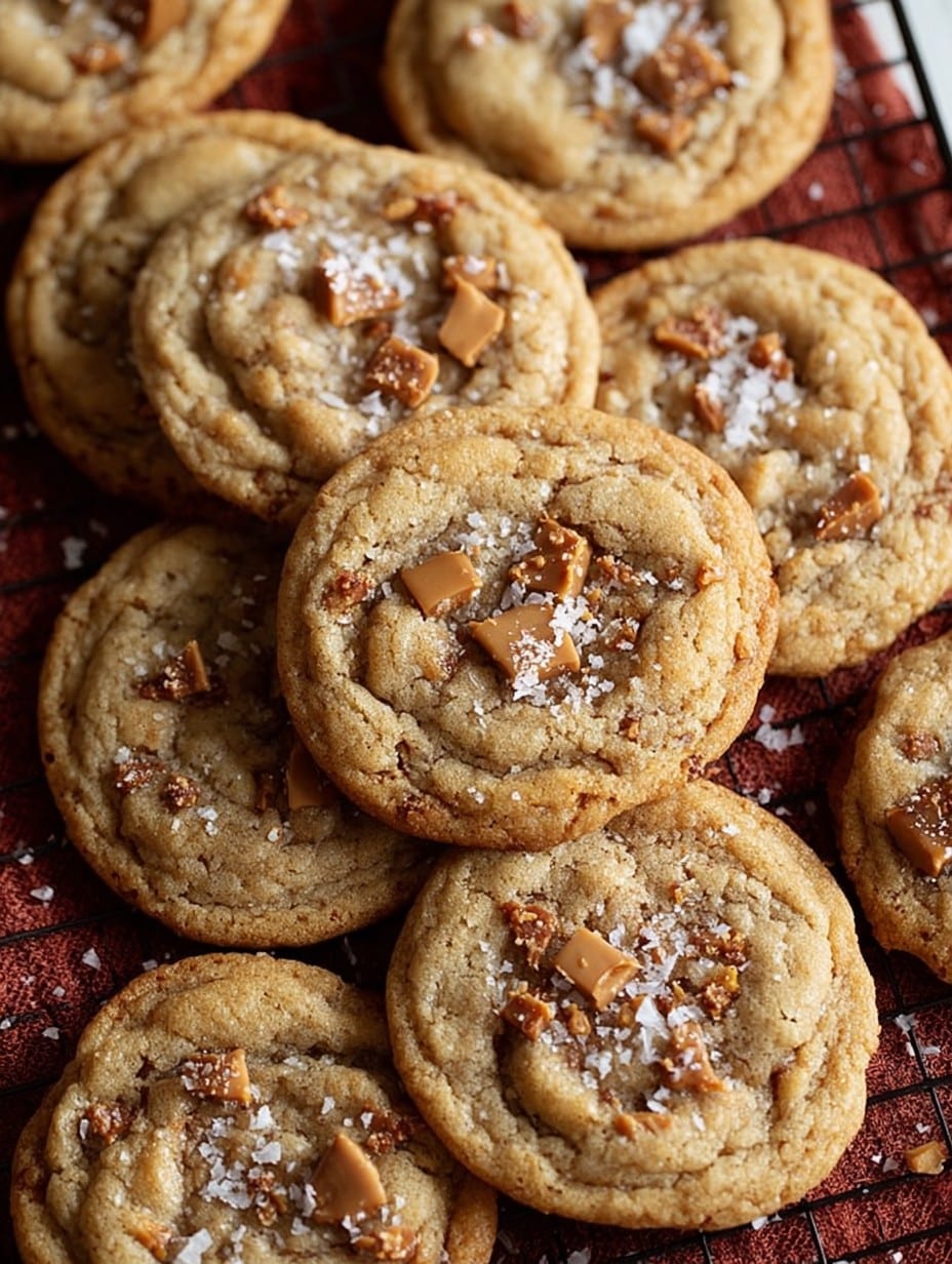 Brown Butter Toffee Cookies Recipe