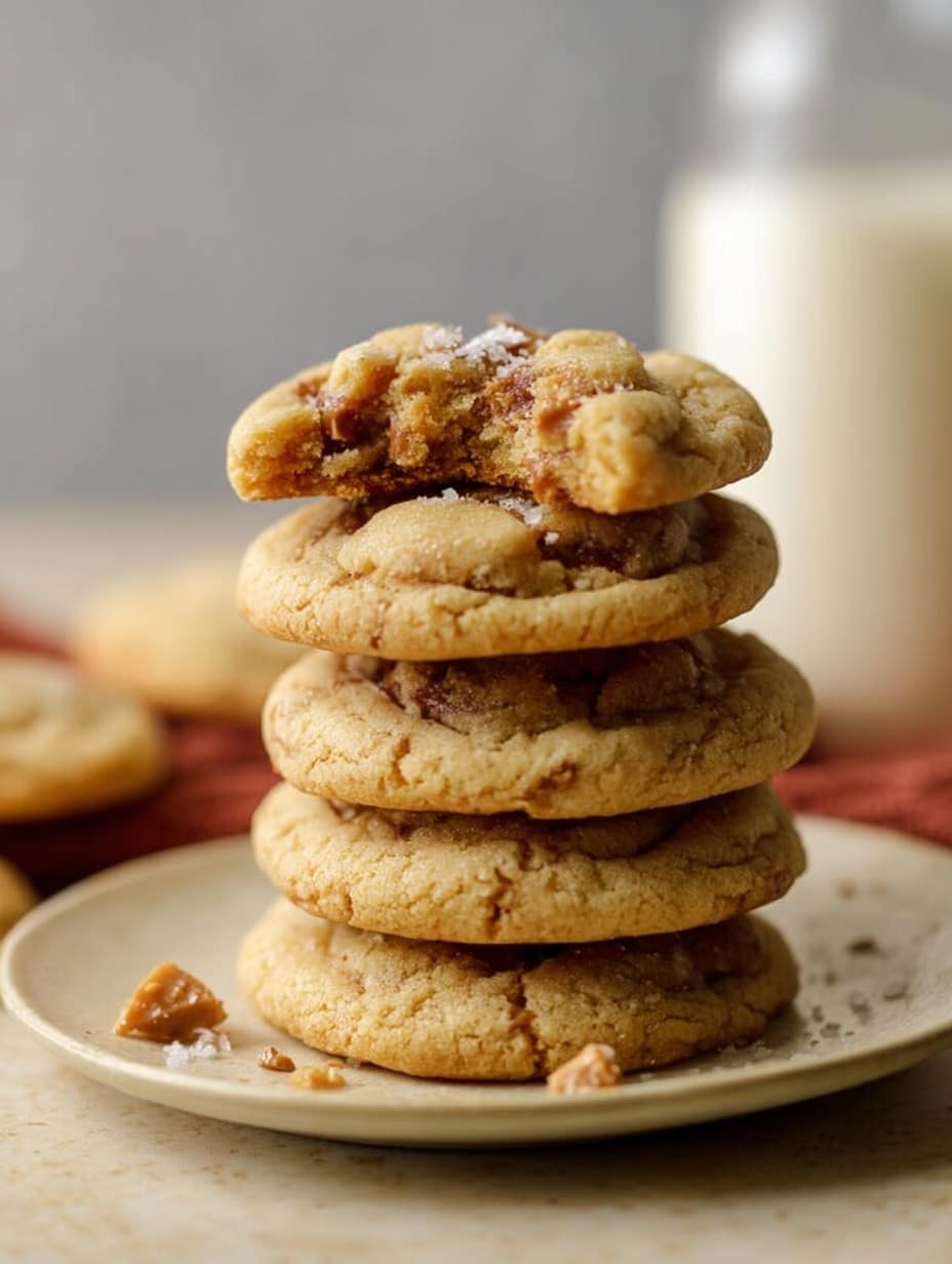 Brown Butter Toffee Cookies Recipe