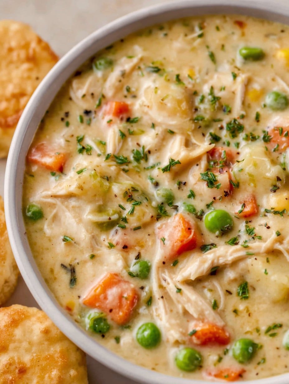 Chicken Pot Pie Soup Recipe