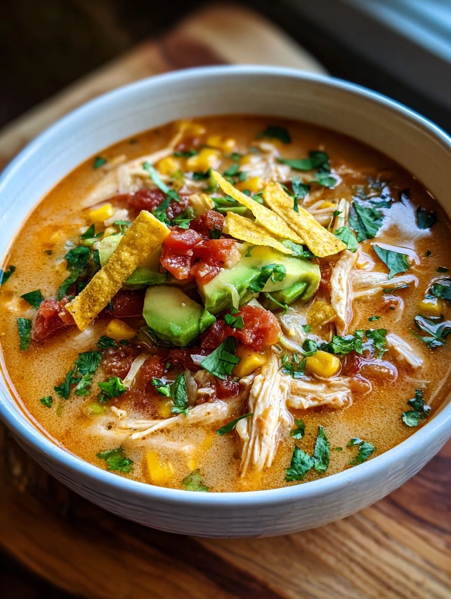 Cozy Chicken Tortilla Soup for a Quick Comfort Fix