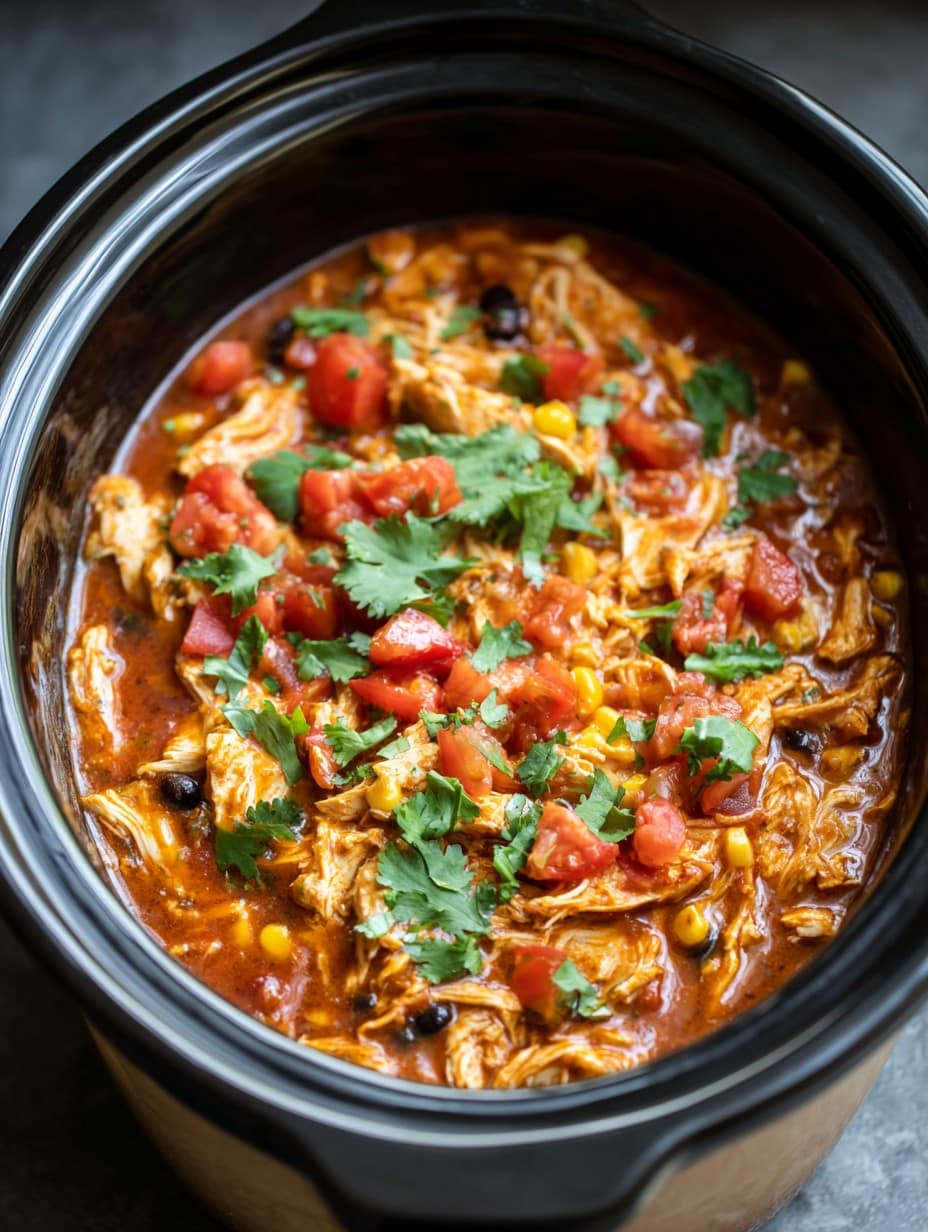 Crockpot Fiesta Chicken