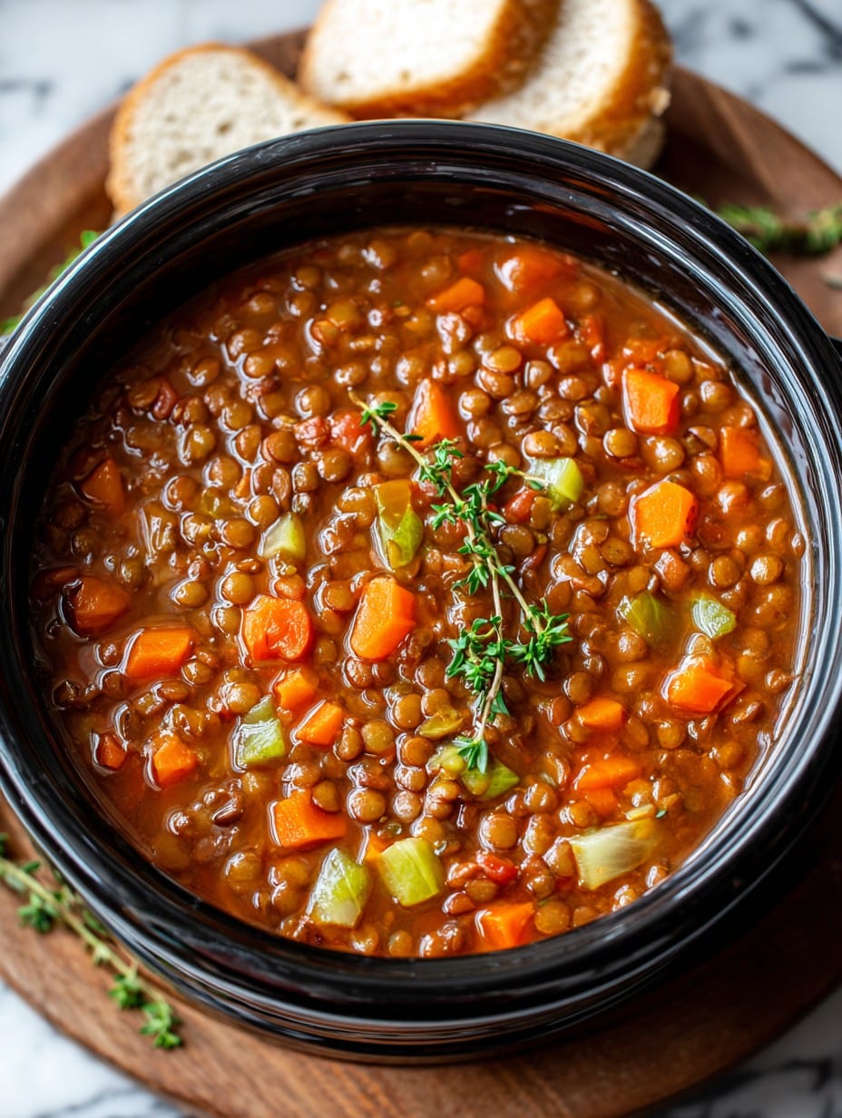 Crockpot Lentil Soup
