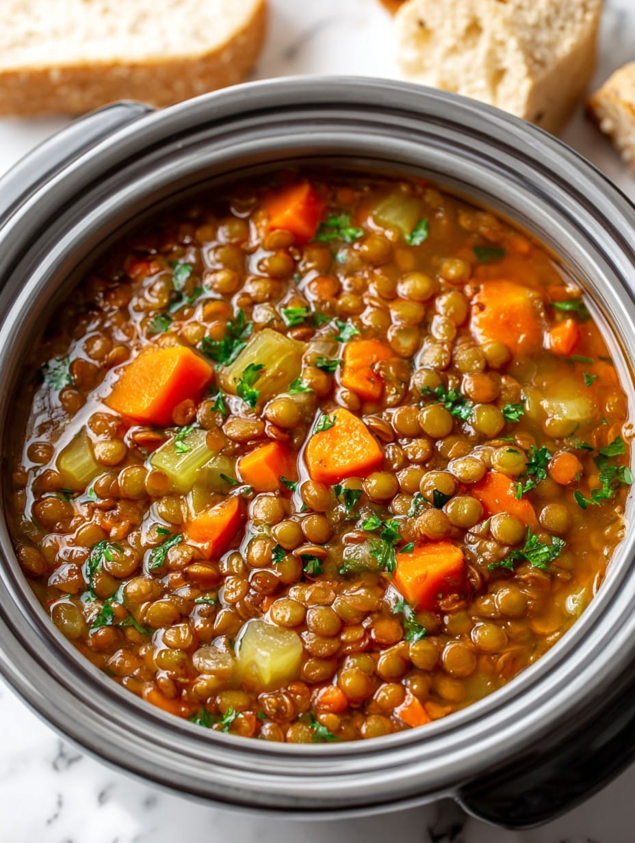 Crockpot Lentil Soup