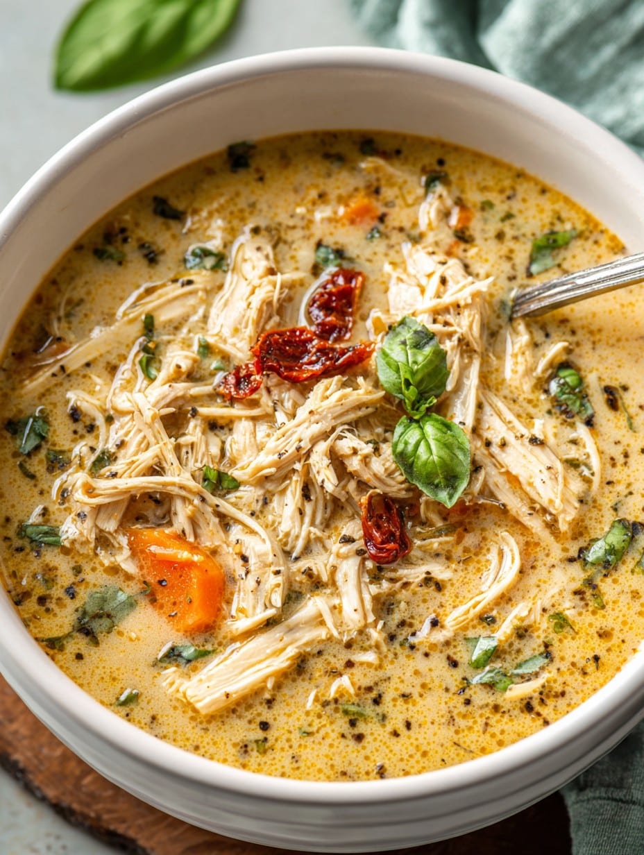 Crockpot Marry Me Chicken Soup