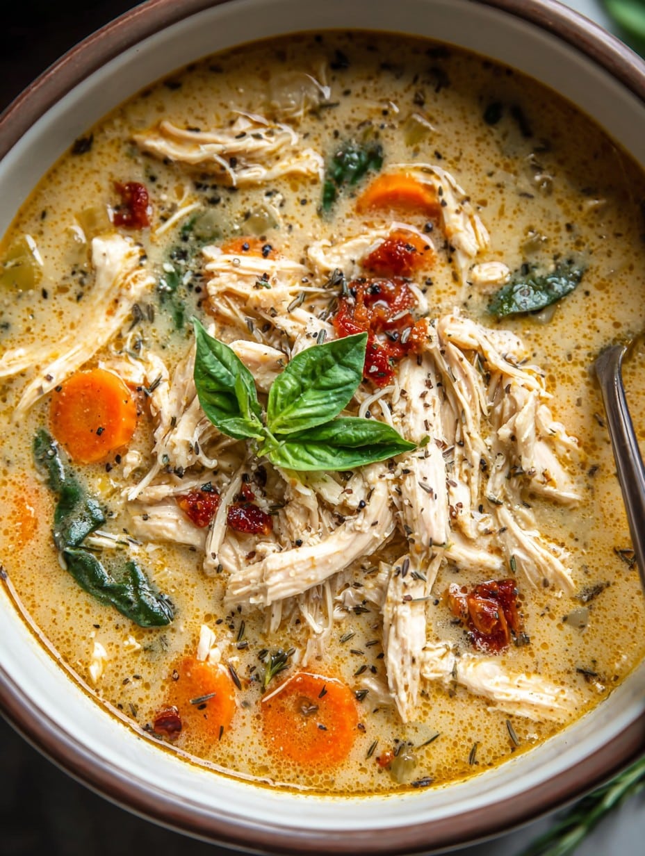 Crockpot Marry Me Chicken Soup