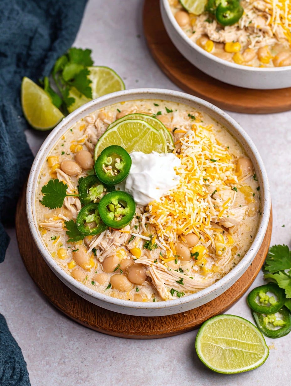Crockpot White Chicken Chili