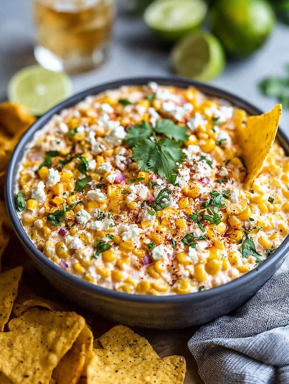 Crowd-Pleasing Mexican Street Corn Dip Recipe For Party Night