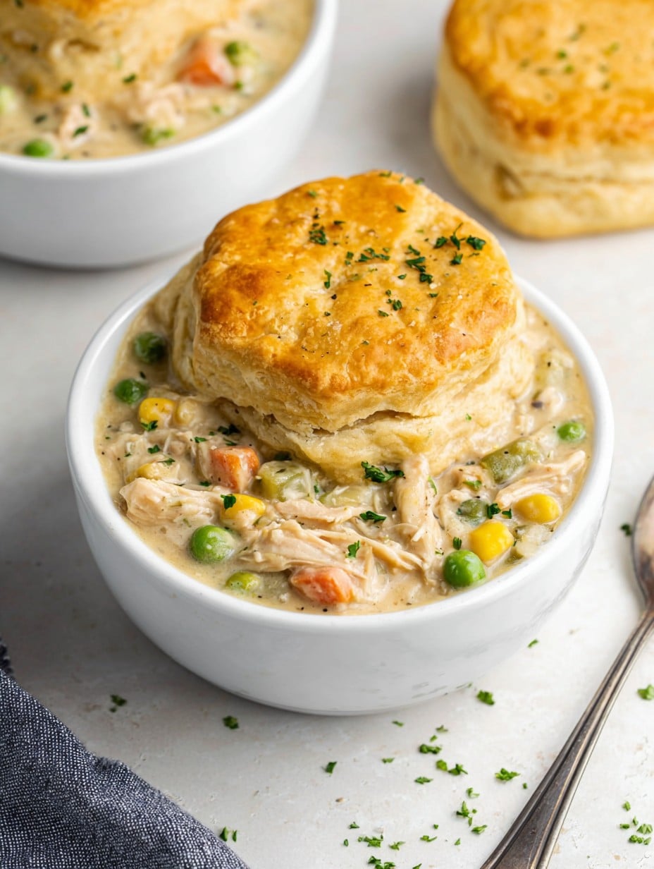 Easy Crock Pot Chicken Pot Pie