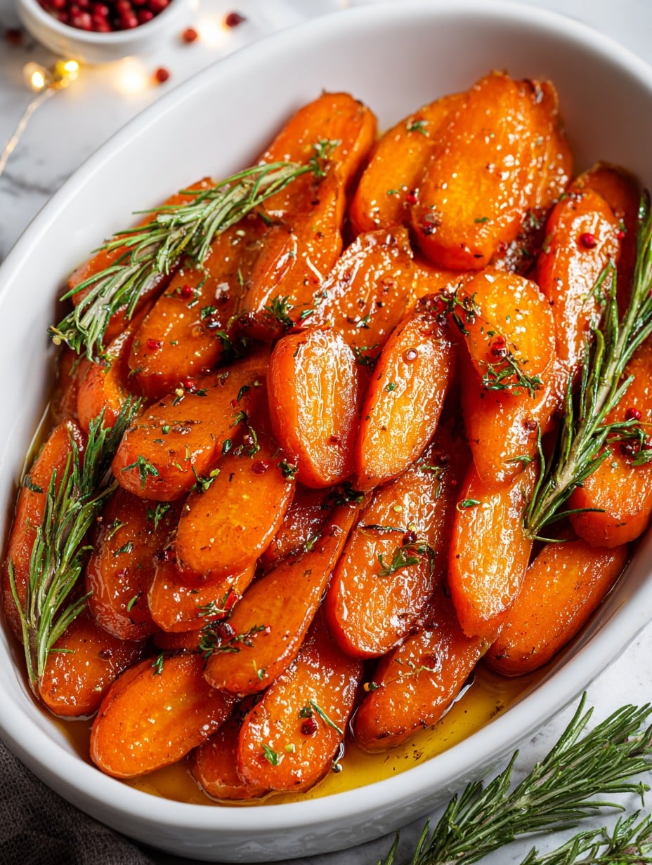 Glazed Carrots Christmas Recipe