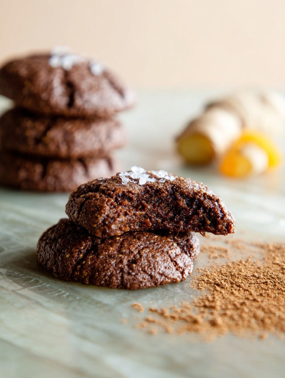 Gluten-Free Chocolate Ginger Cookies