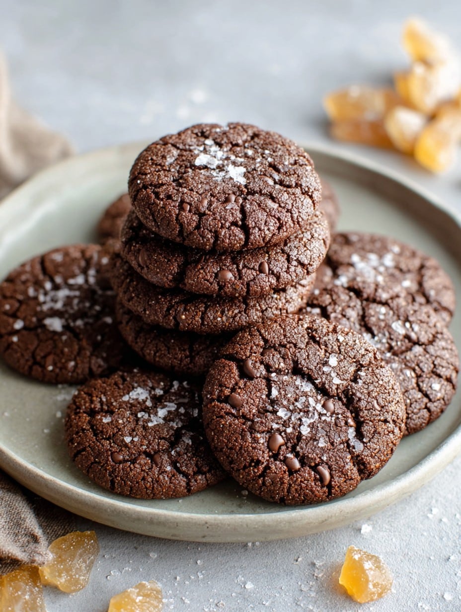 Gluten-Free Chocolate Ginger Cookies