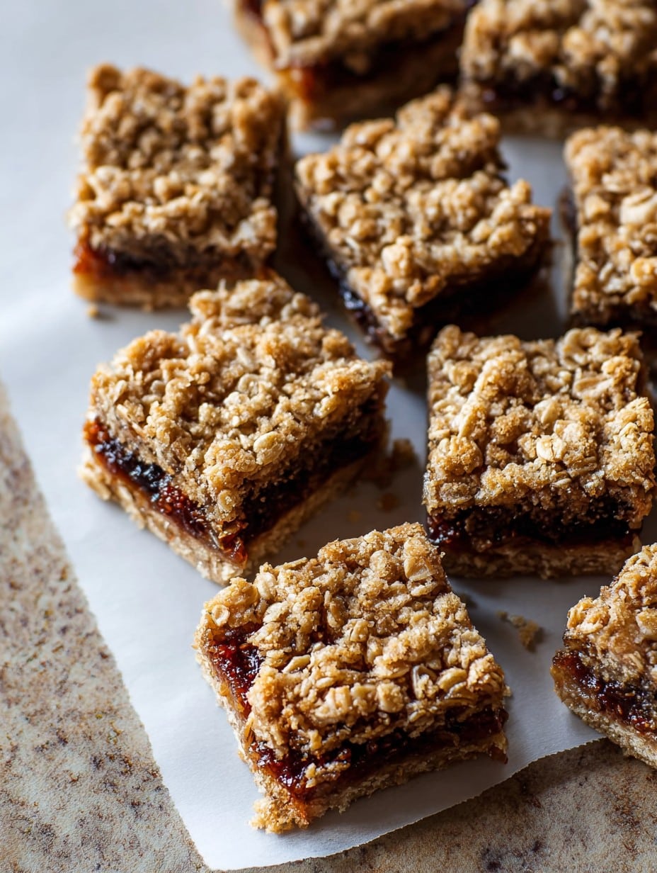 Homemade Oatmeal Fig Bars Recipe