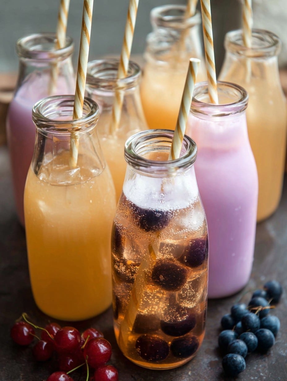 Homemade Real Fruit Irish Cream Soda