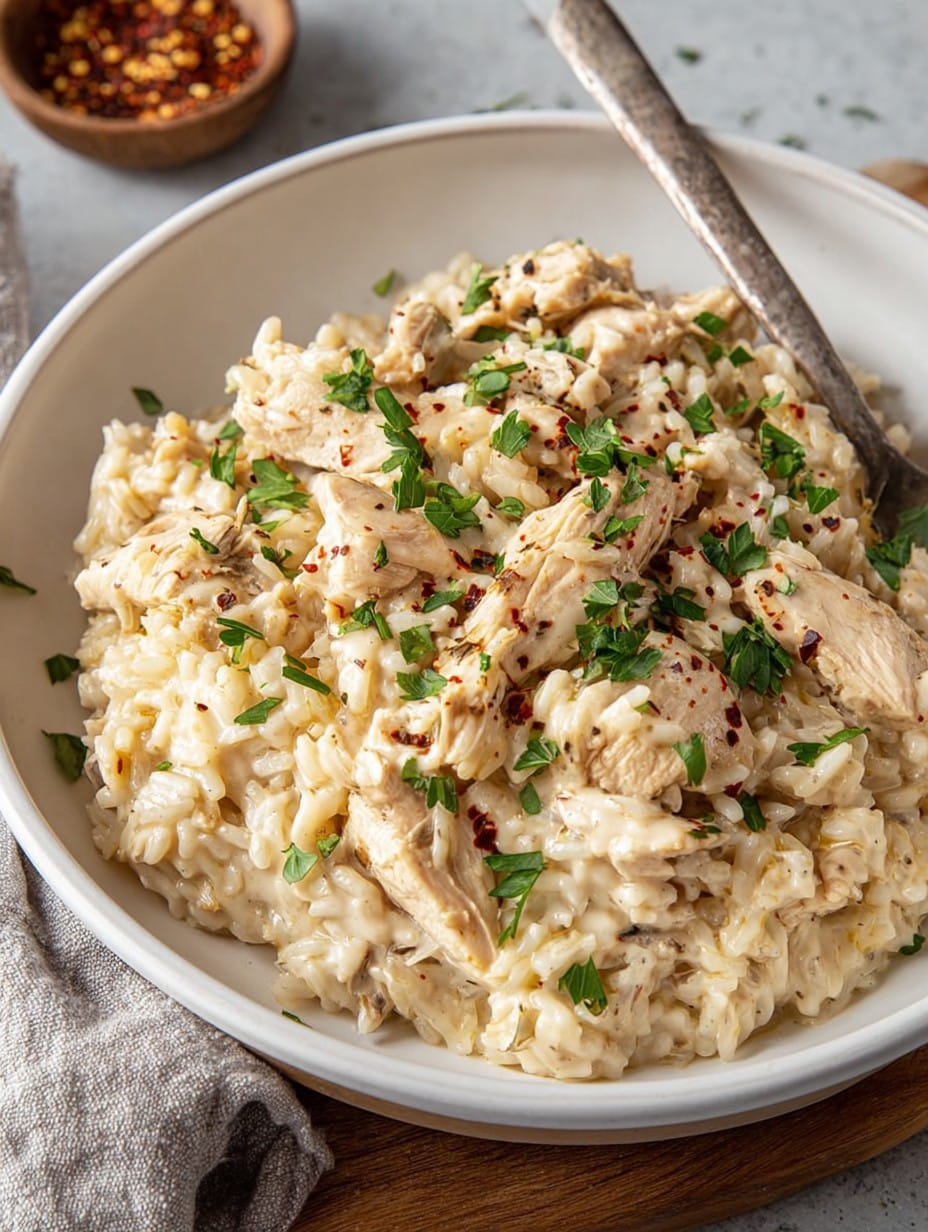 Instant Pot Creamy Chicken and Rice