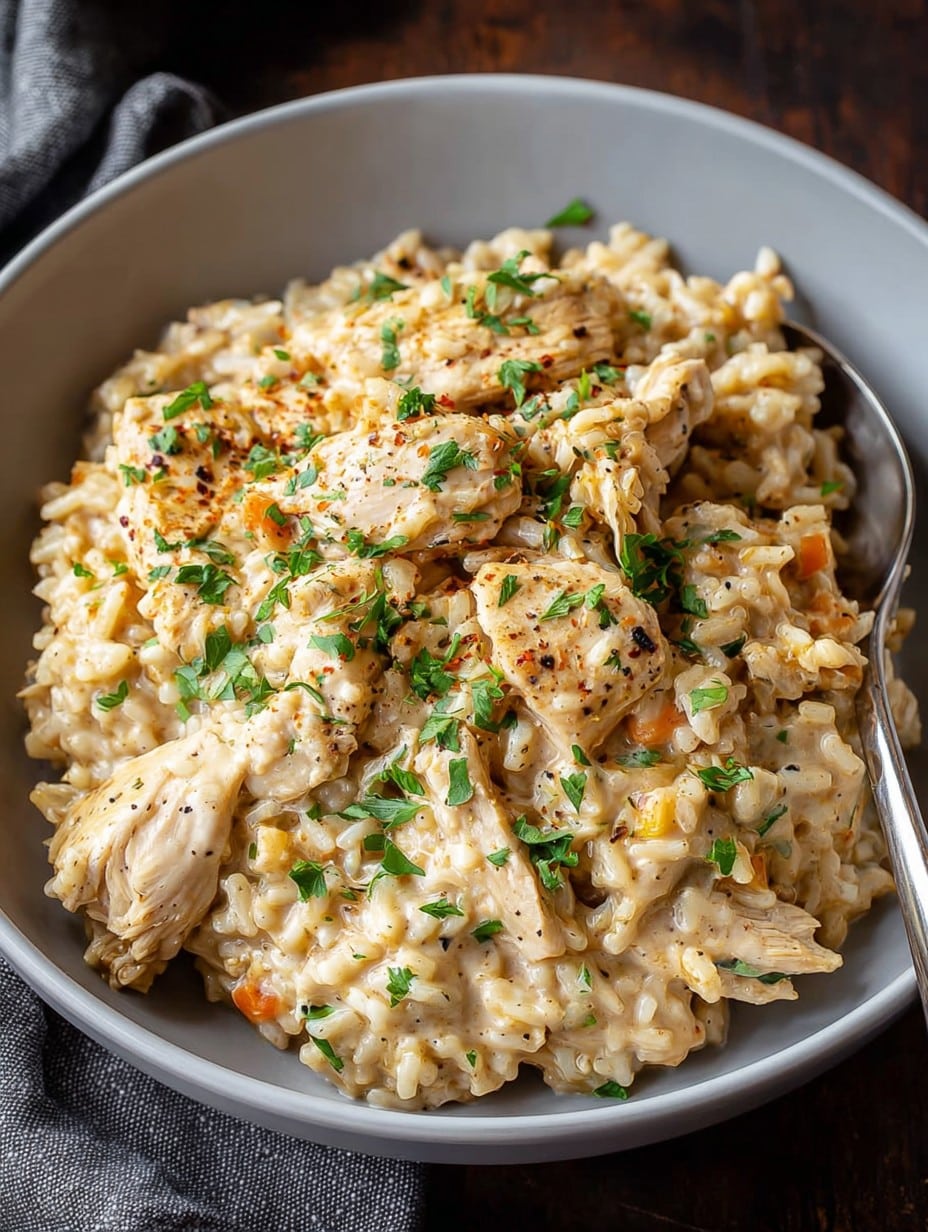 Instant Pot Creamy Chicken and Rice