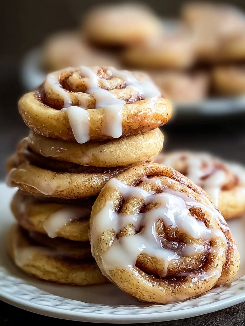 Irresistible Cinnamon Roll Cookies