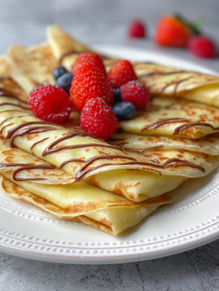 Quick and Easy Crepe Recipe (in a Blender)