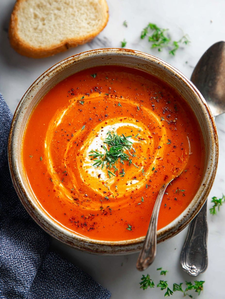 Roasted Red Pepper Soup