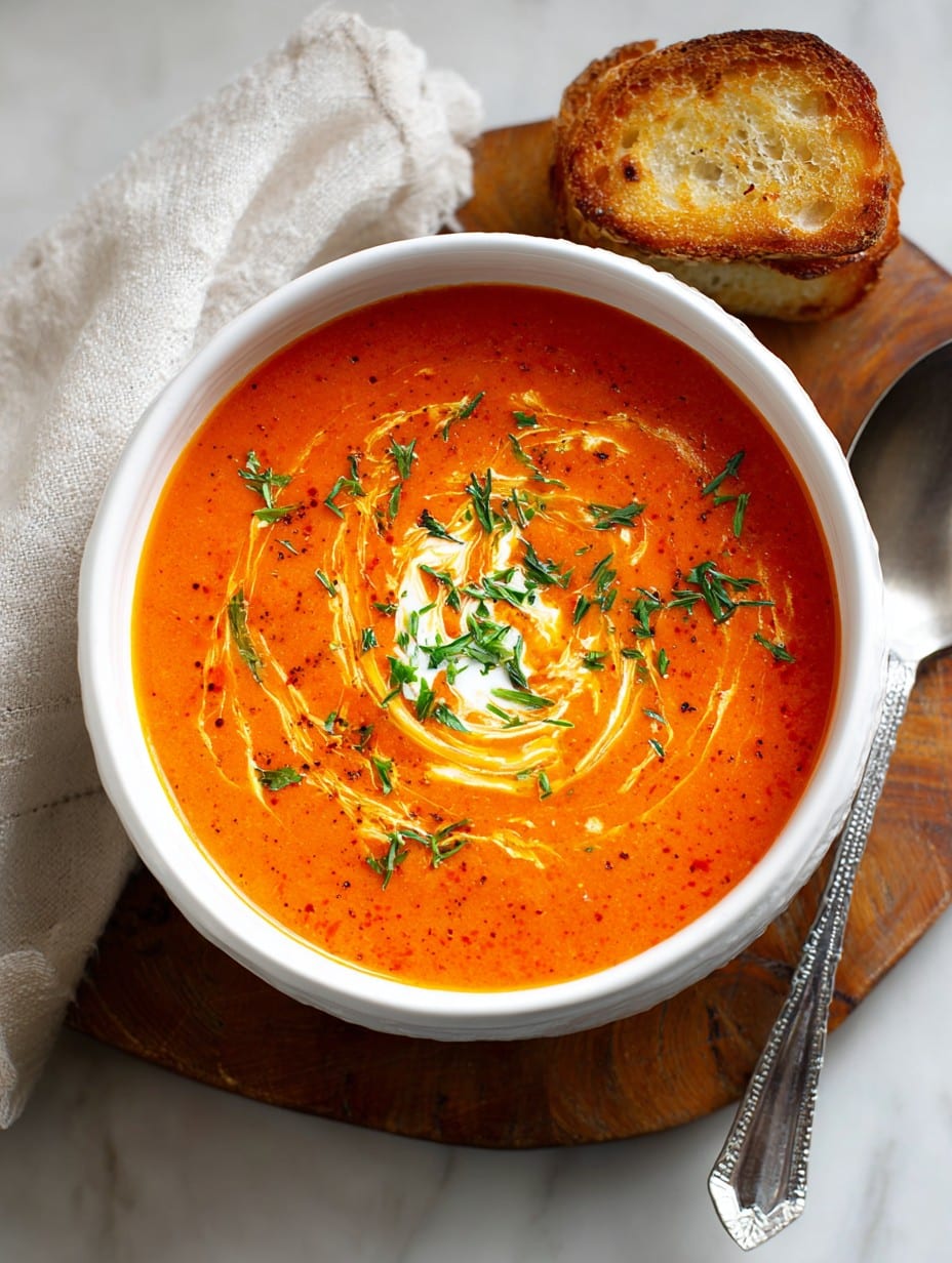Roasted Red Pepper Soup