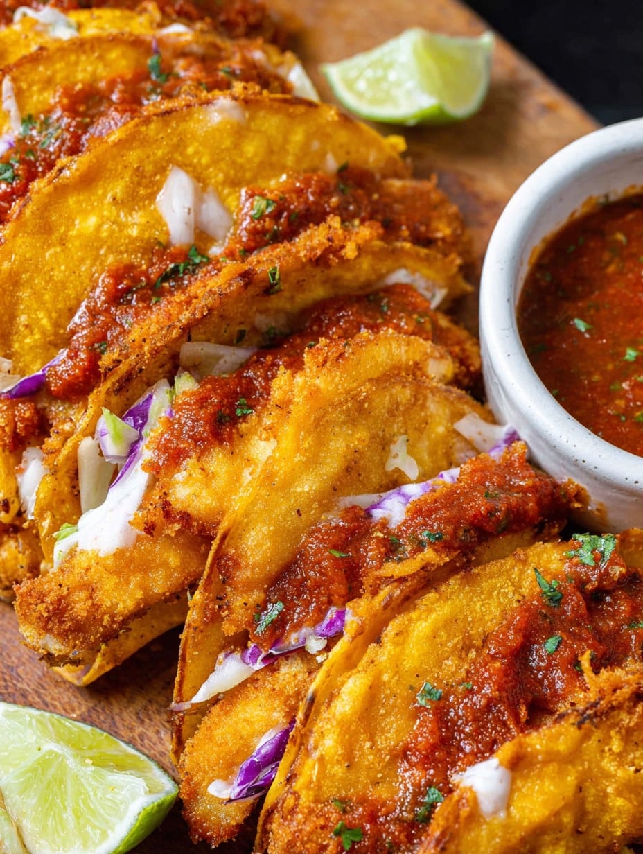 12. Crispy Chicken Tacos