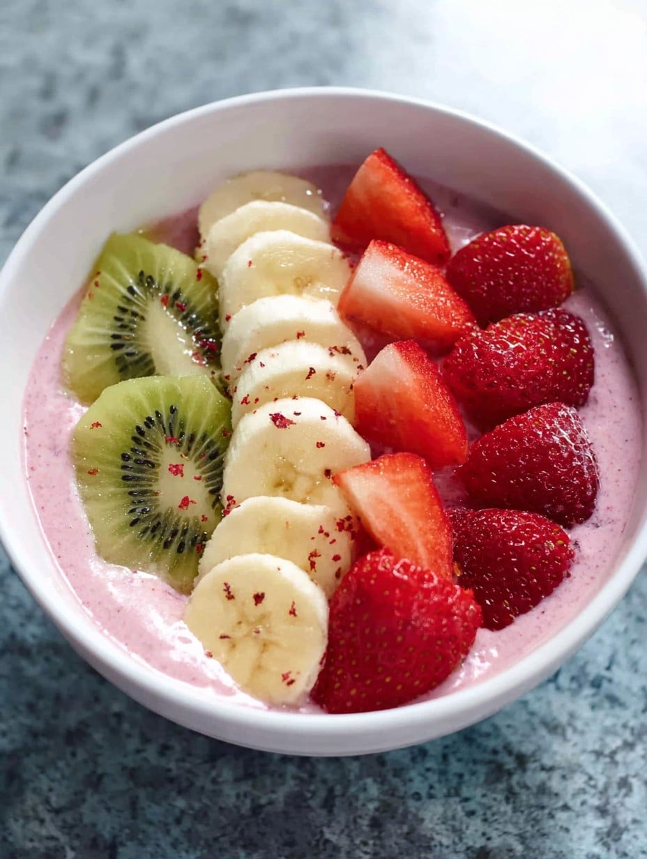 5-Minute Fruit Smoothie Bowl (with Greek Yogurt)